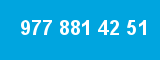 977 881 42 51 977 881 42 51